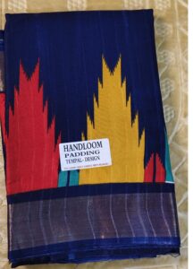 Handloom Cotton Saree Blue