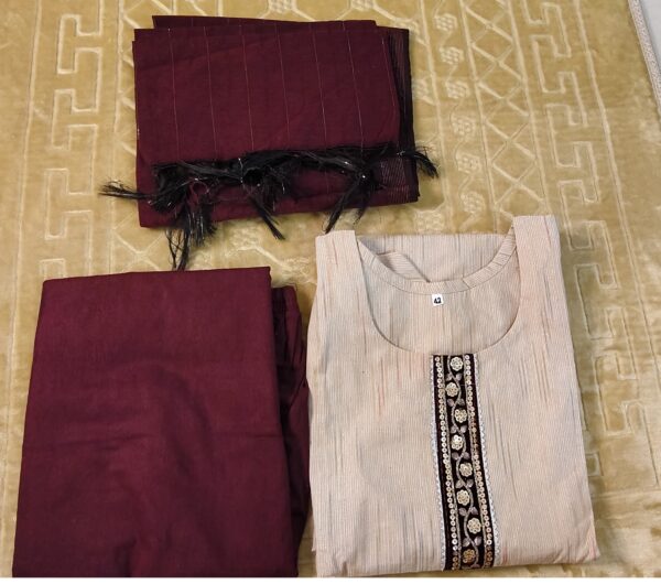 Sandal Cotton Salwar Set
